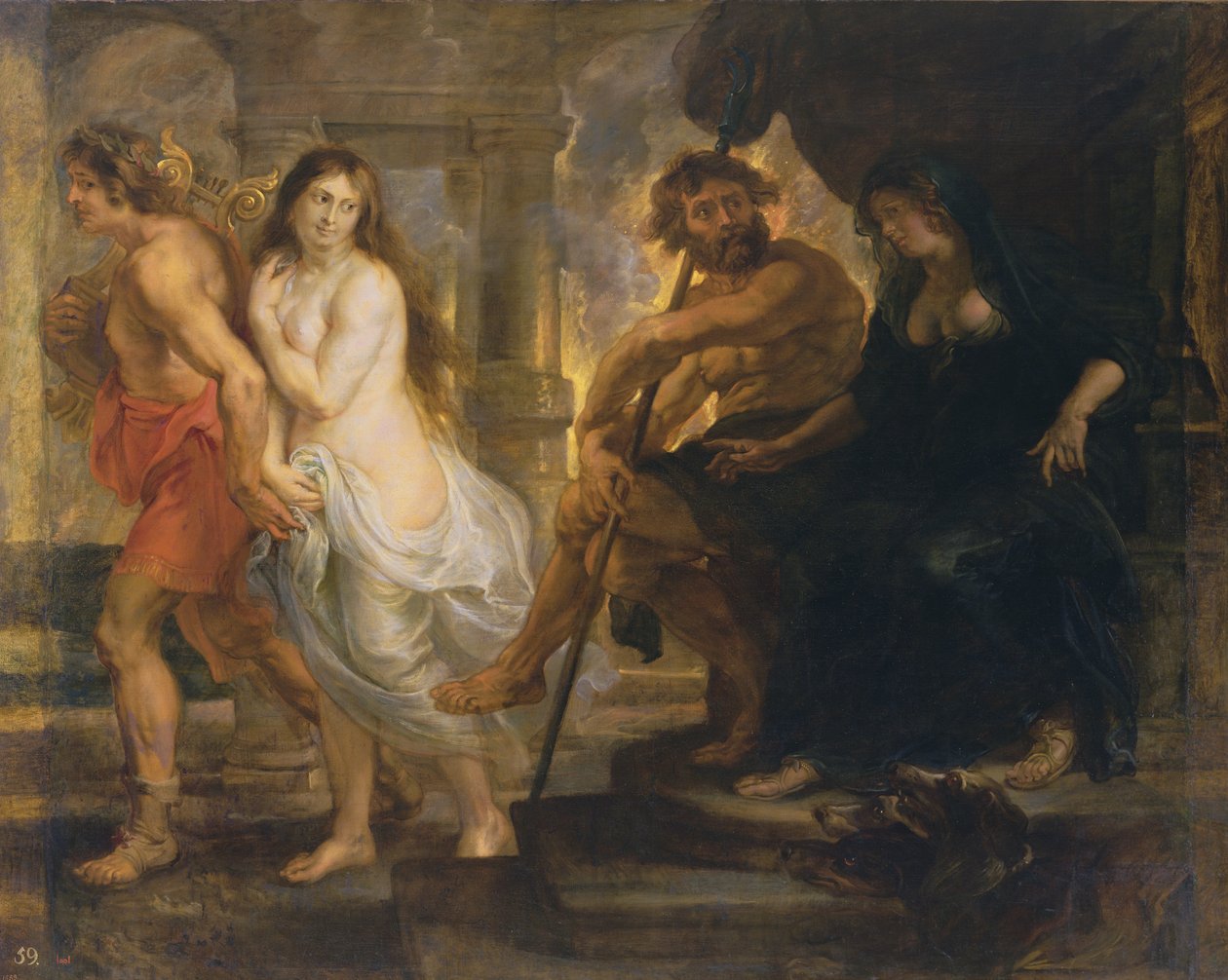Orpheus és Eurydice alkotó: Peter Paul Rubens