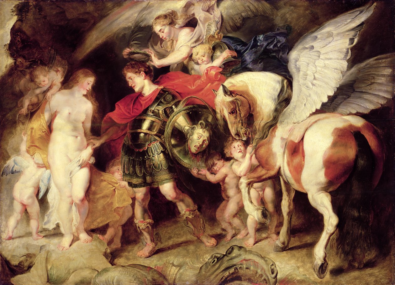 Perszeusz felszabadítja Andromédát, 1620 körül alkotó: Peter Paul Rubens