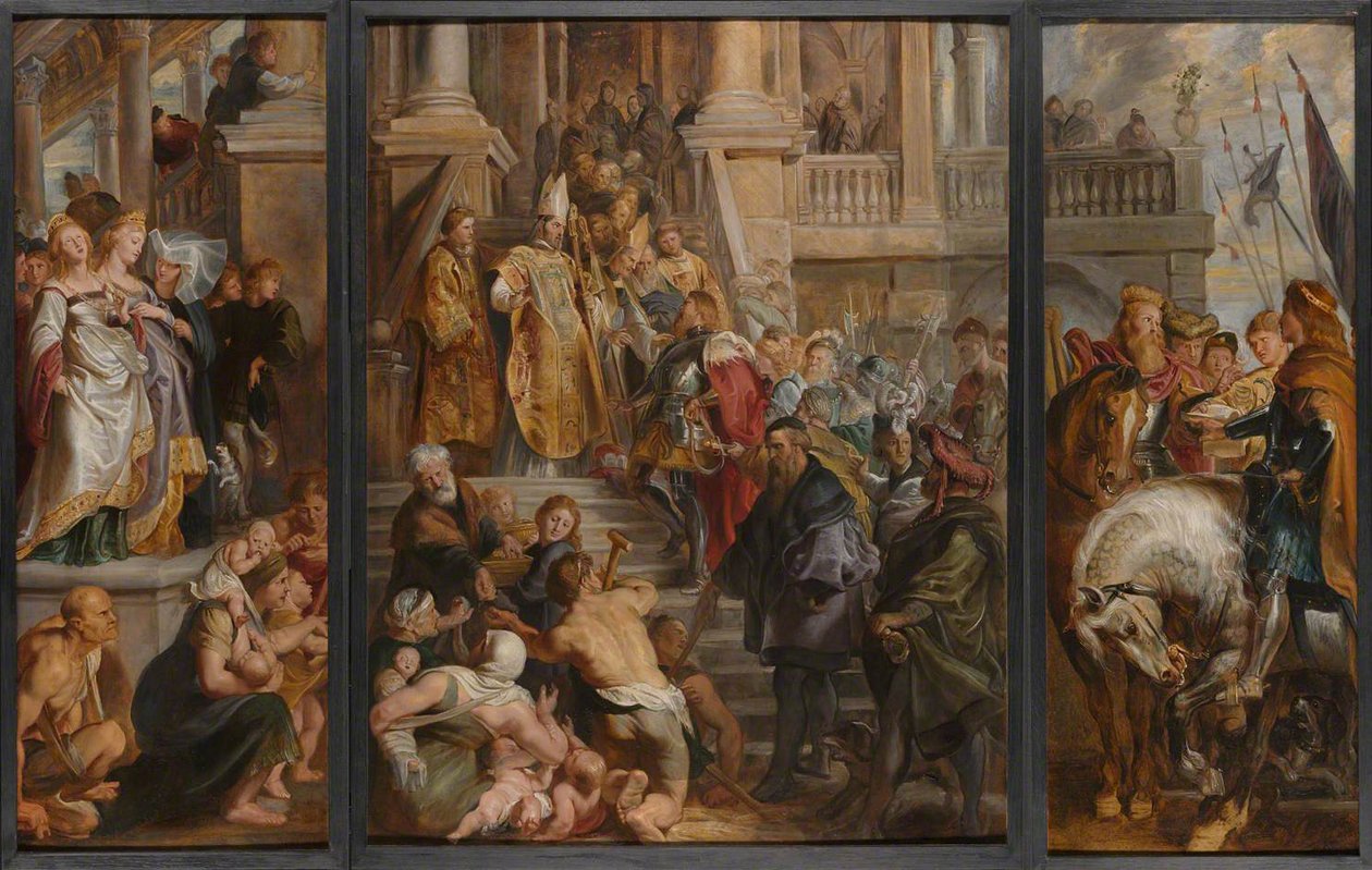 Szent Bavo katedrális Gentben alkotó: Peter Paul Rubens