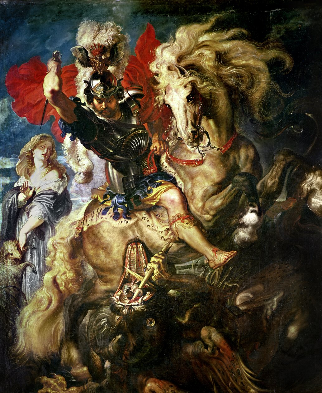 Szent György és a sárkány, 1606 körül alkotó: Peter Paul Rubens