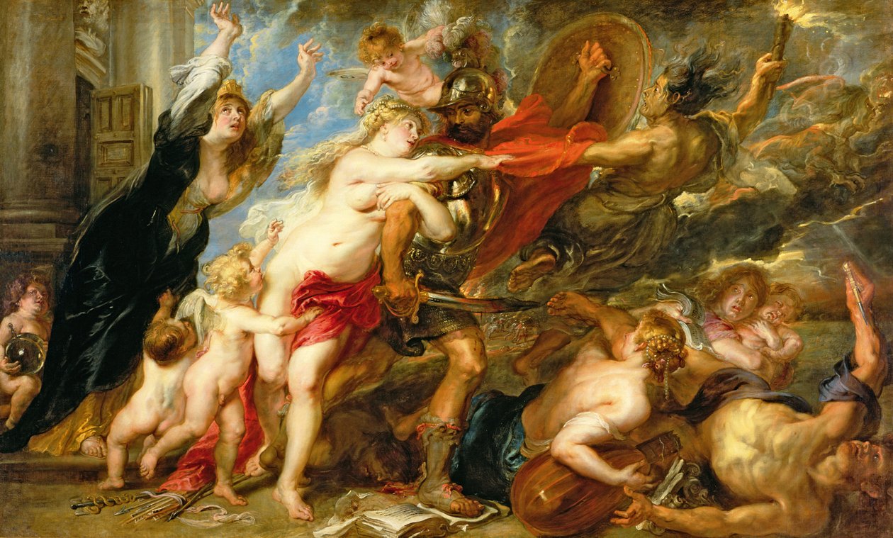 A háború következményei, 1637-38 alkotó: Peter Paul Rubens