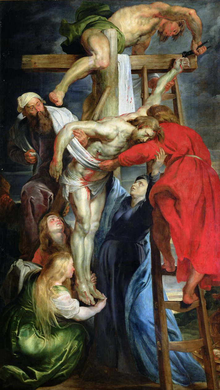 A keresztről való leszállás, 1614-1615 körül alkotó: Peter Paul Rubens