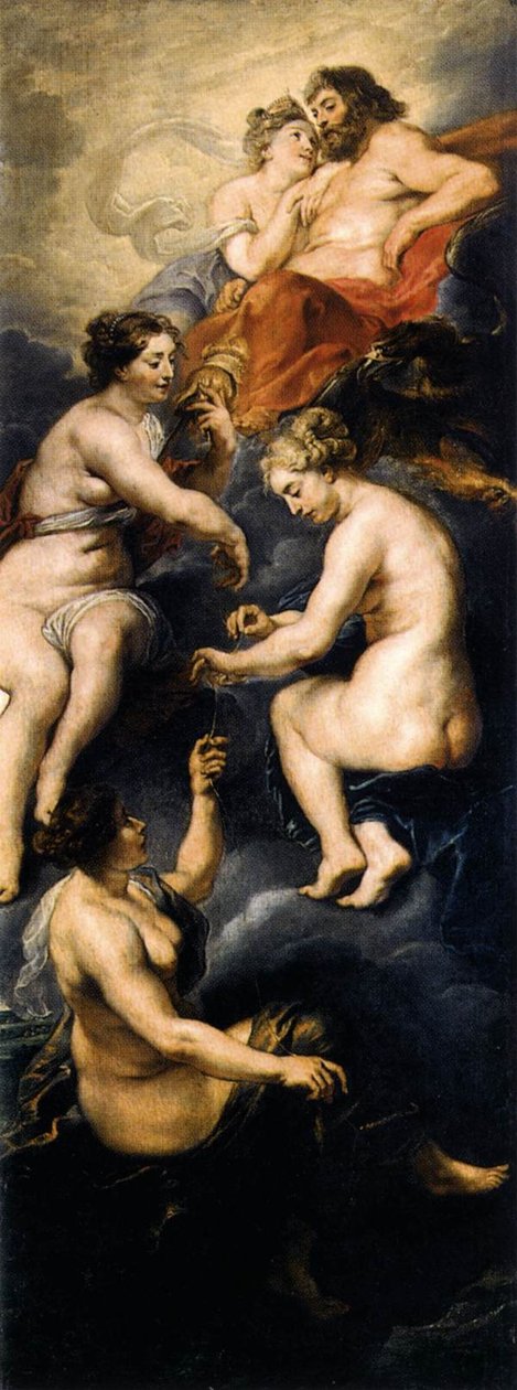A sorsok pörgő Maries Destiny alkotó: Peter Paul Rubens