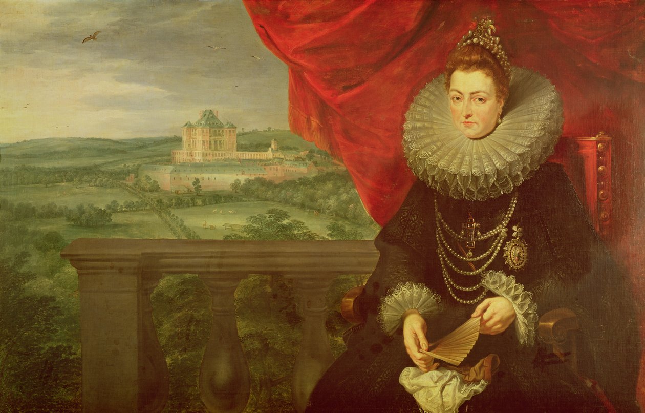 The Infanta Isabella Clara Eugenia (1566-1633) (197174 pár) alkotó: Peter Paul Rubens
