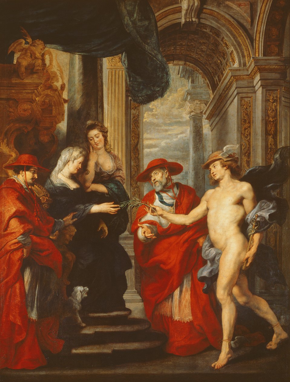 A Medici-ciklus: Angouleme-i Szerződés 1619. április 30., 1621-1625 alkotó: Peter Paul Rubens