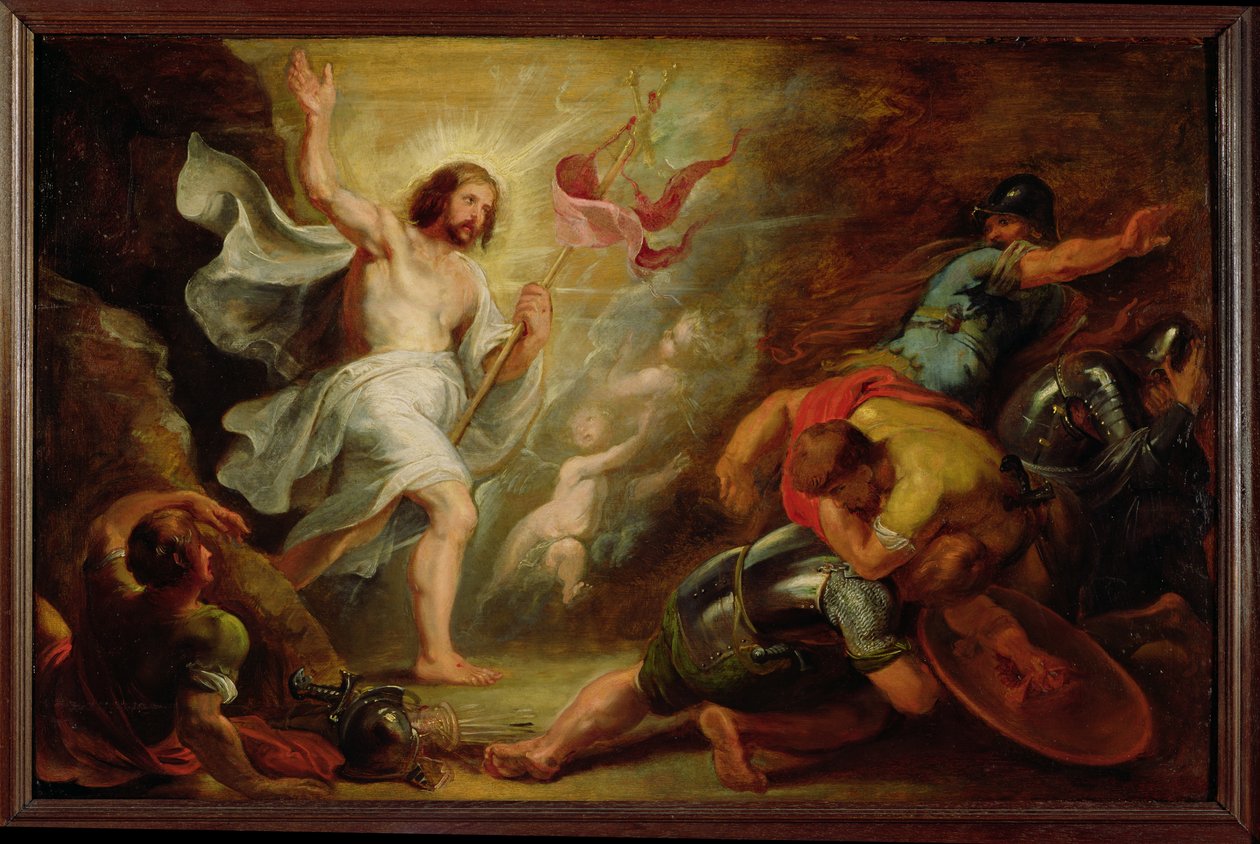 Krisztus feltámadása, 1617-1919 körül alkotó: Peter Paul Rubens
