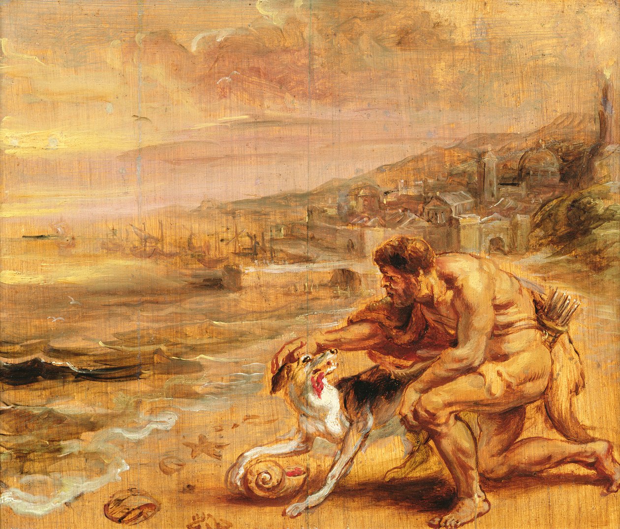 A lila felfedezése, 1636 körül (olaj, fa) alkotó: Peter Paul Rubens