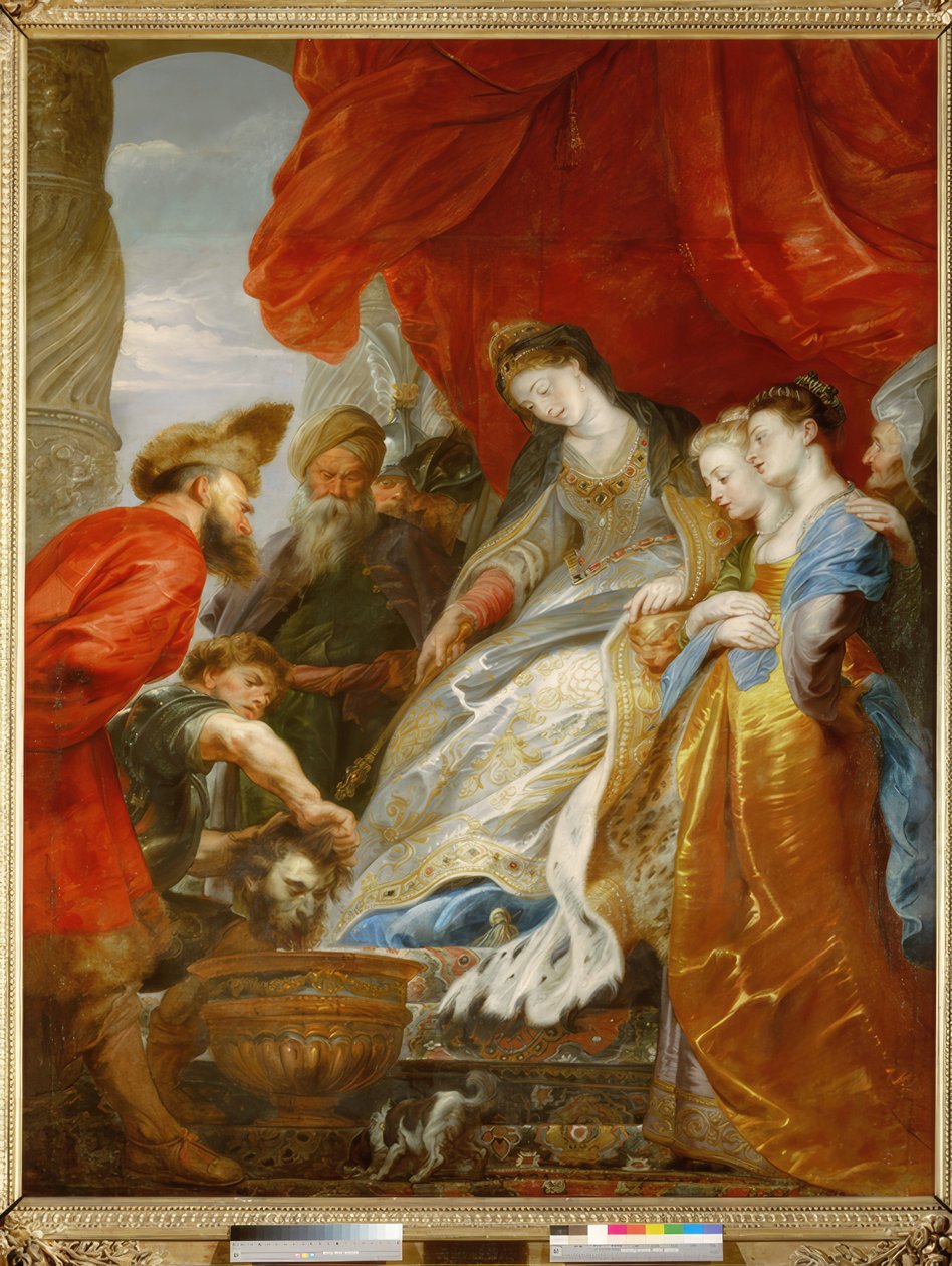 Tomyris és Cyrus alkotó: Peter Paul Rubens
