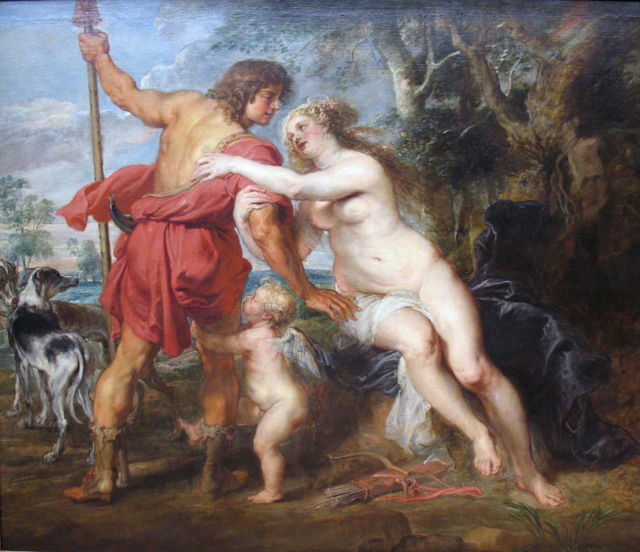 Vénusz és Adonisz alkotó: Peter Paul Rubens