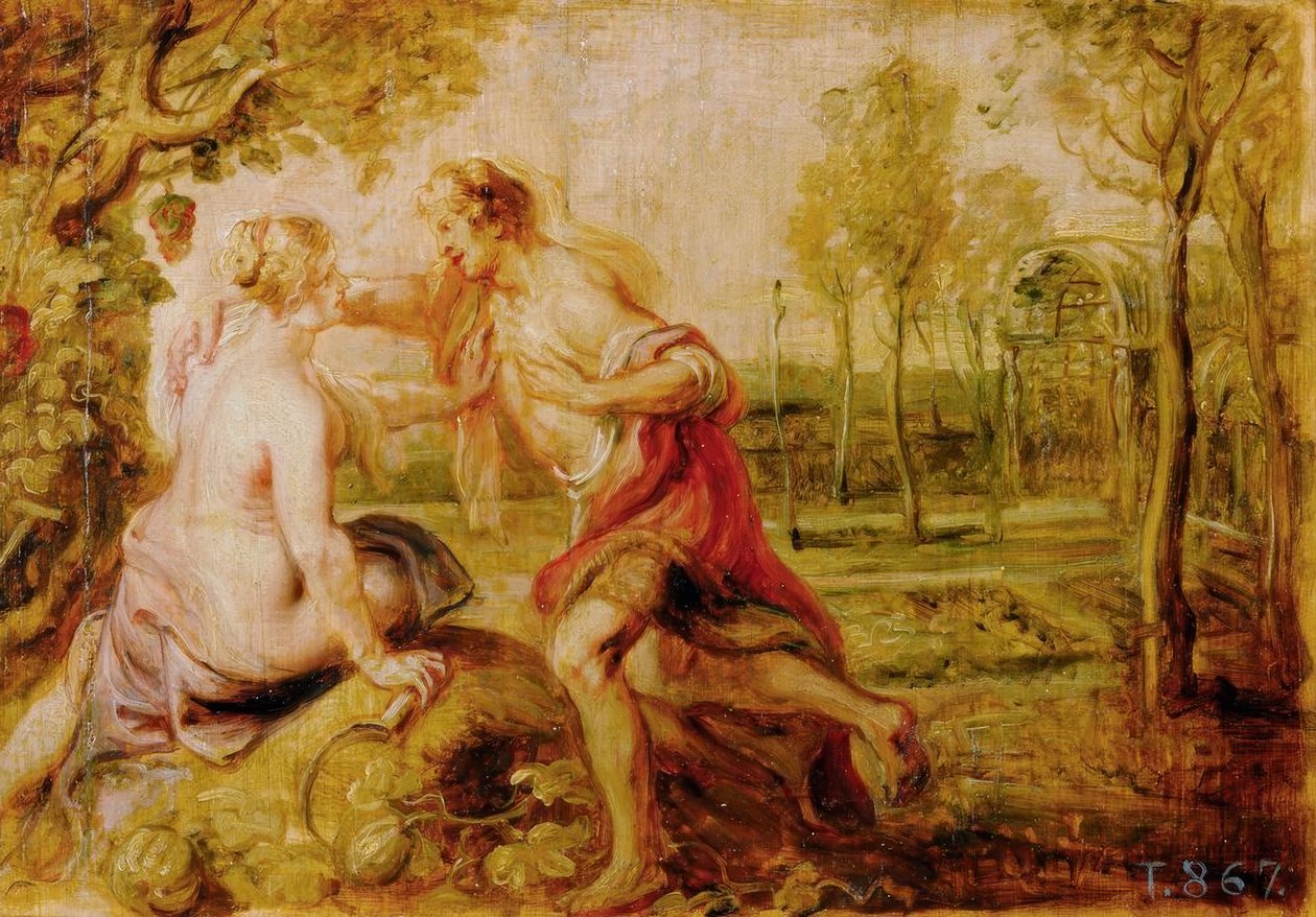 Vertumnus és Pomona alkotó: Peter Paul Rubens