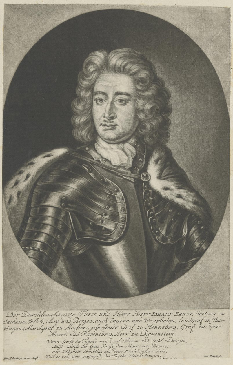 Johann Ernst alkotó: Peter Schenk the Elder