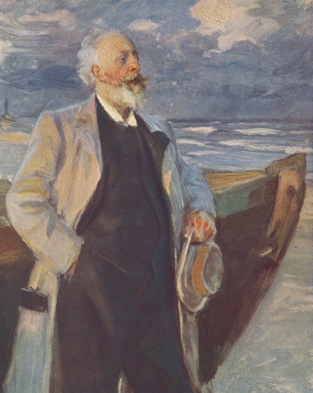 Holger Drachmann alkotó: Peder Severin Krøyer