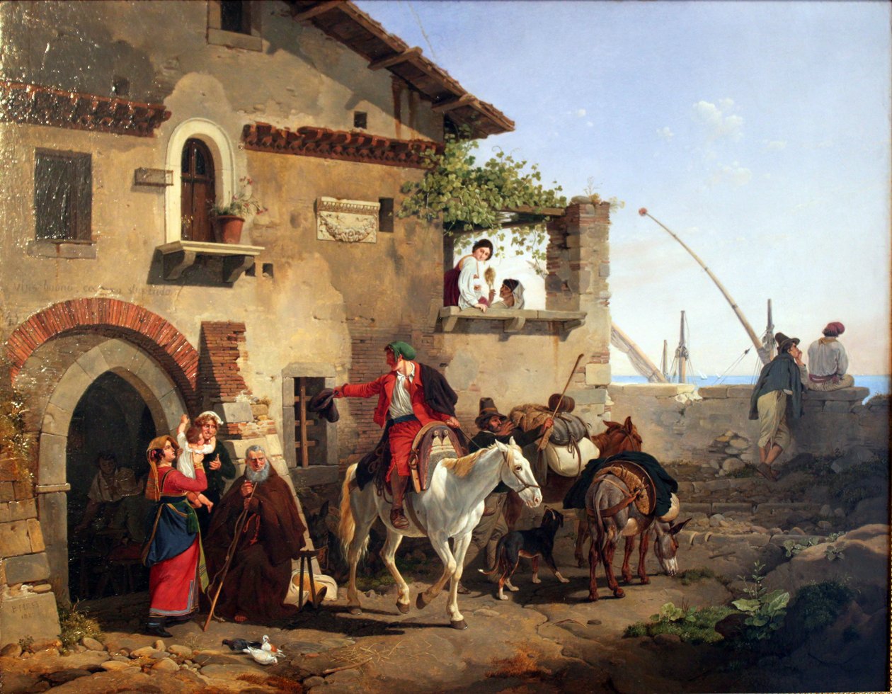 Búcsú az Osteria -tól alkotó: Peter von Hess