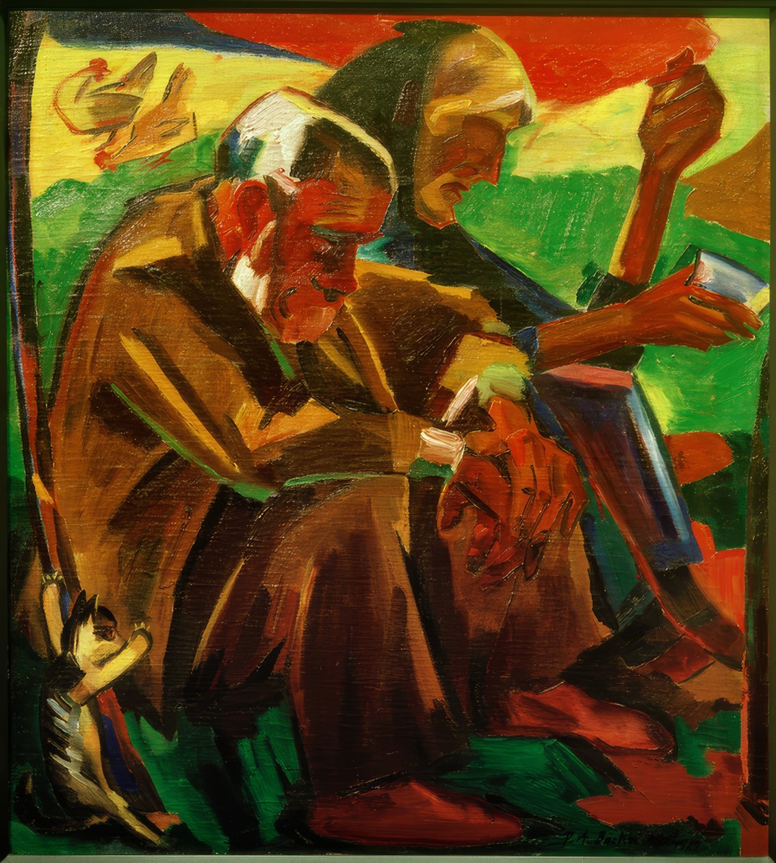 A szüleim alkotó: Peter August Böckstiegel