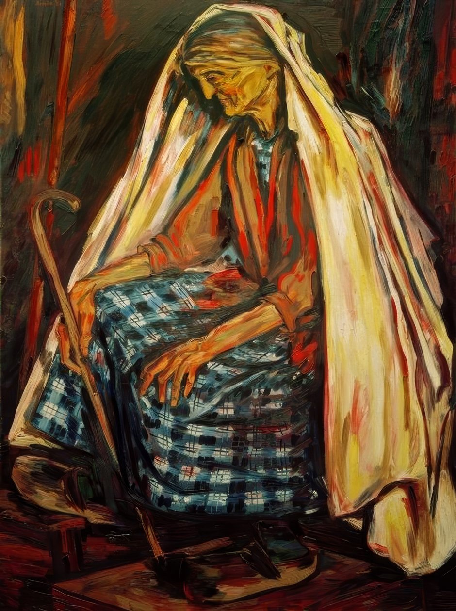 anya kép alkotó: Peter August Böckstiegel