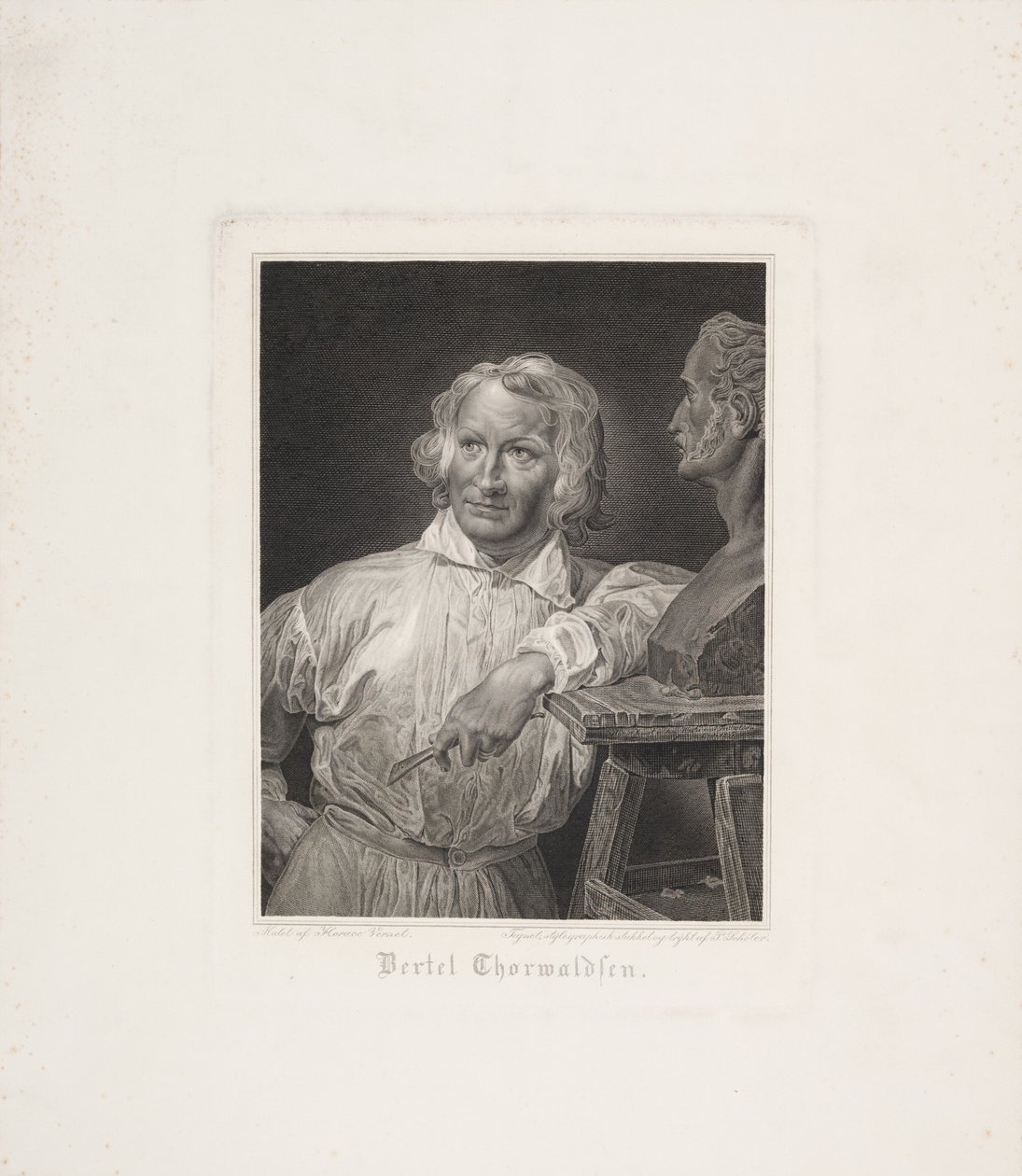 Bertel Thorvaldsen alkotó: Peter Christian Schøler