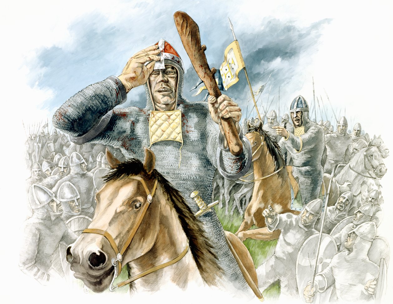 Hastingsi csata, 1066, 1990-2010 alkotó: Peter Dunn