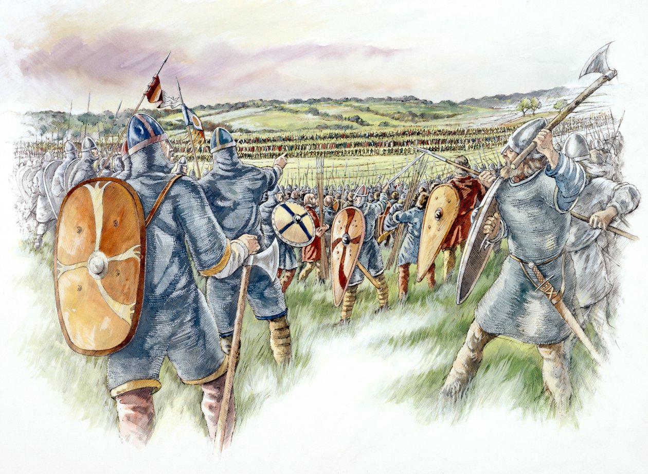 Hastingsi csata, 1066, 1990-2010 alkotó: Peter Dunn