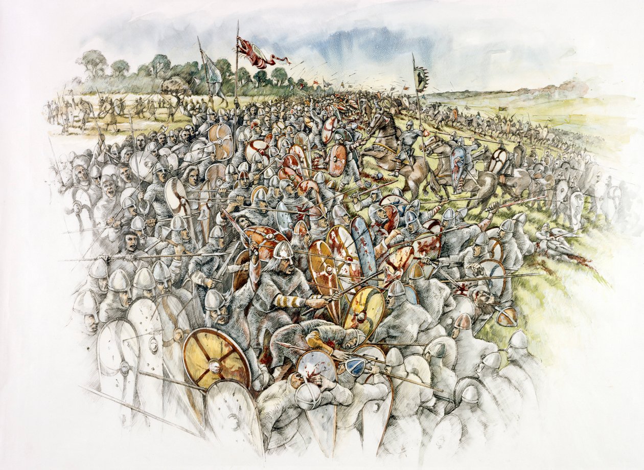 Hastingsi csata, 1066 c1990-2010 alkotó: Peter Dunn