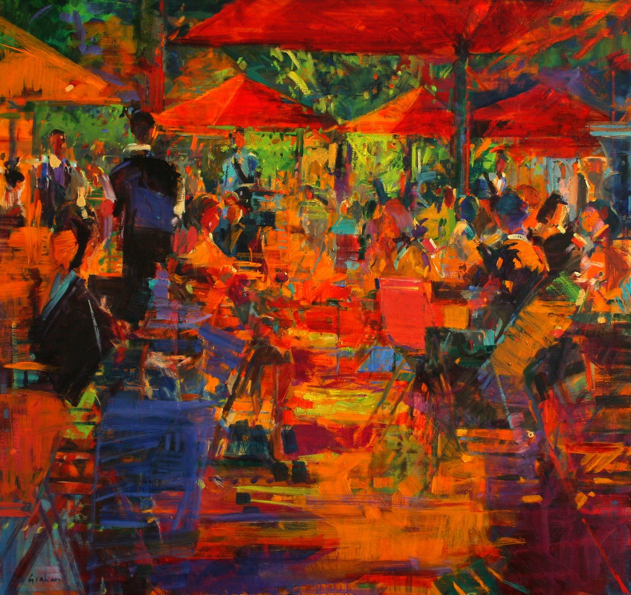 A Grand Cafe, 2011 alkotó: Peter Graham (Contemporary)