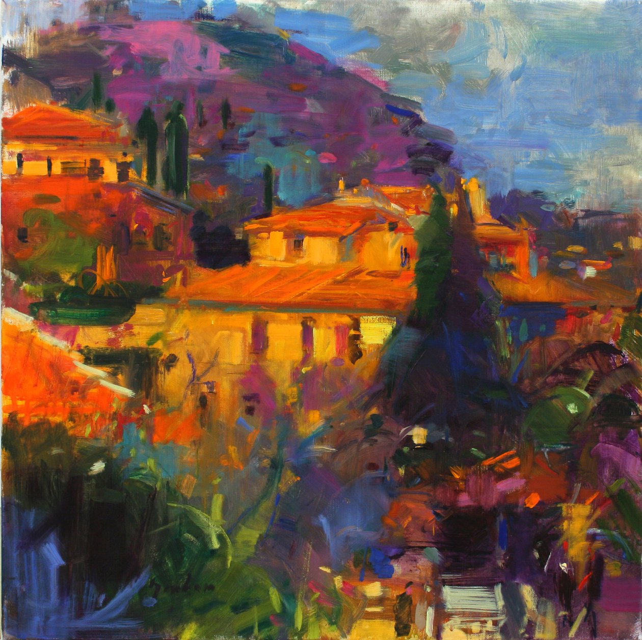 Szent Pál de Vence alkotó: Peter Graham (Contemporary)