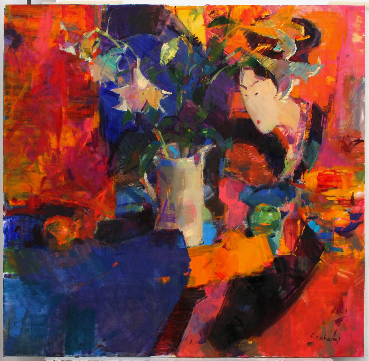 Fehér liliom alkotó: Peter Graham (Contemporary)