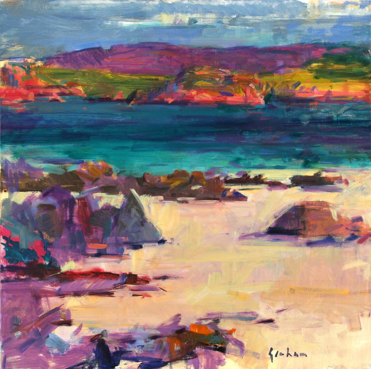 White Sands, Iona, 2011 alkotó: Peter Graham (Contemporary)