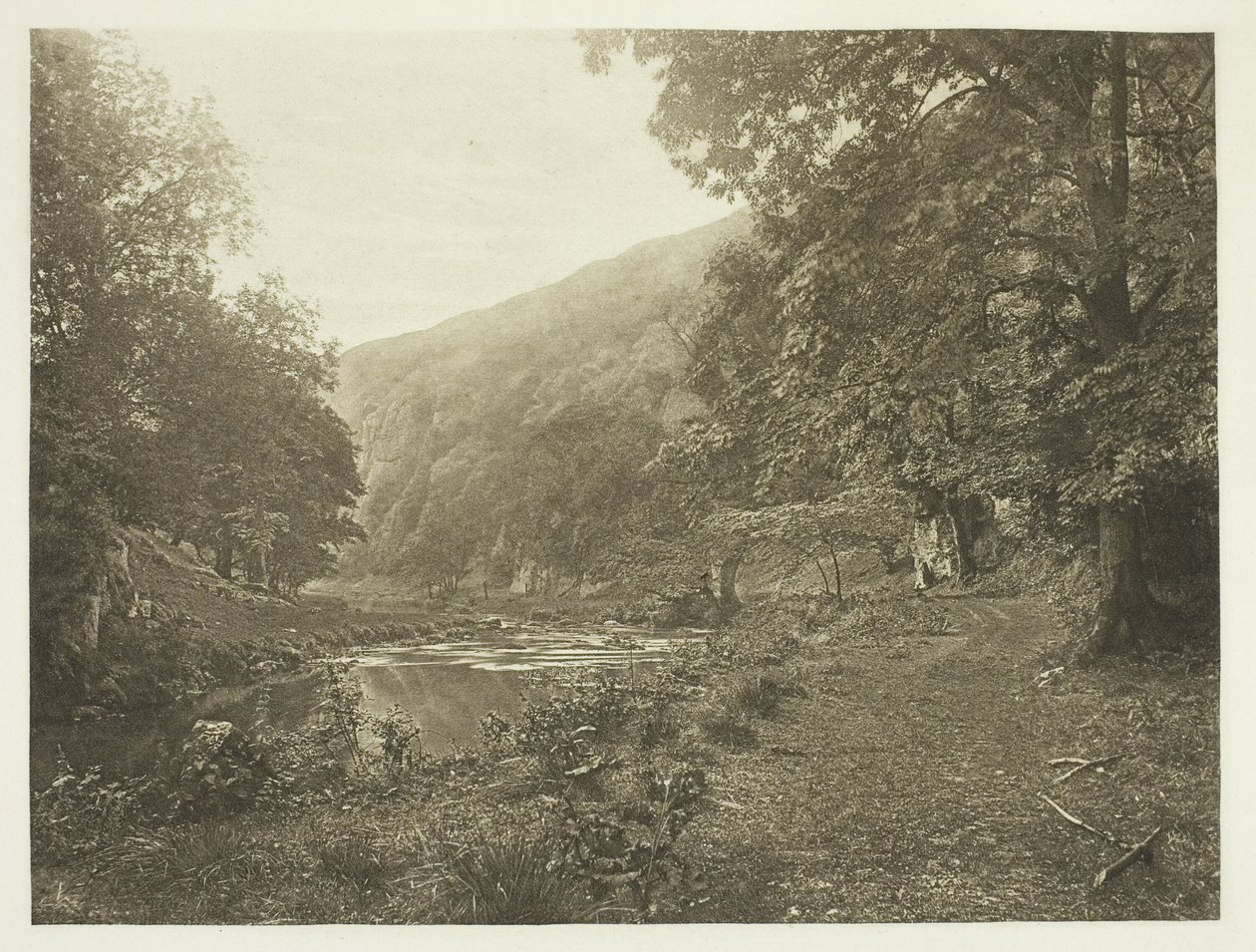 Dove Dale-ben alkotó: Peter Henry Emerson