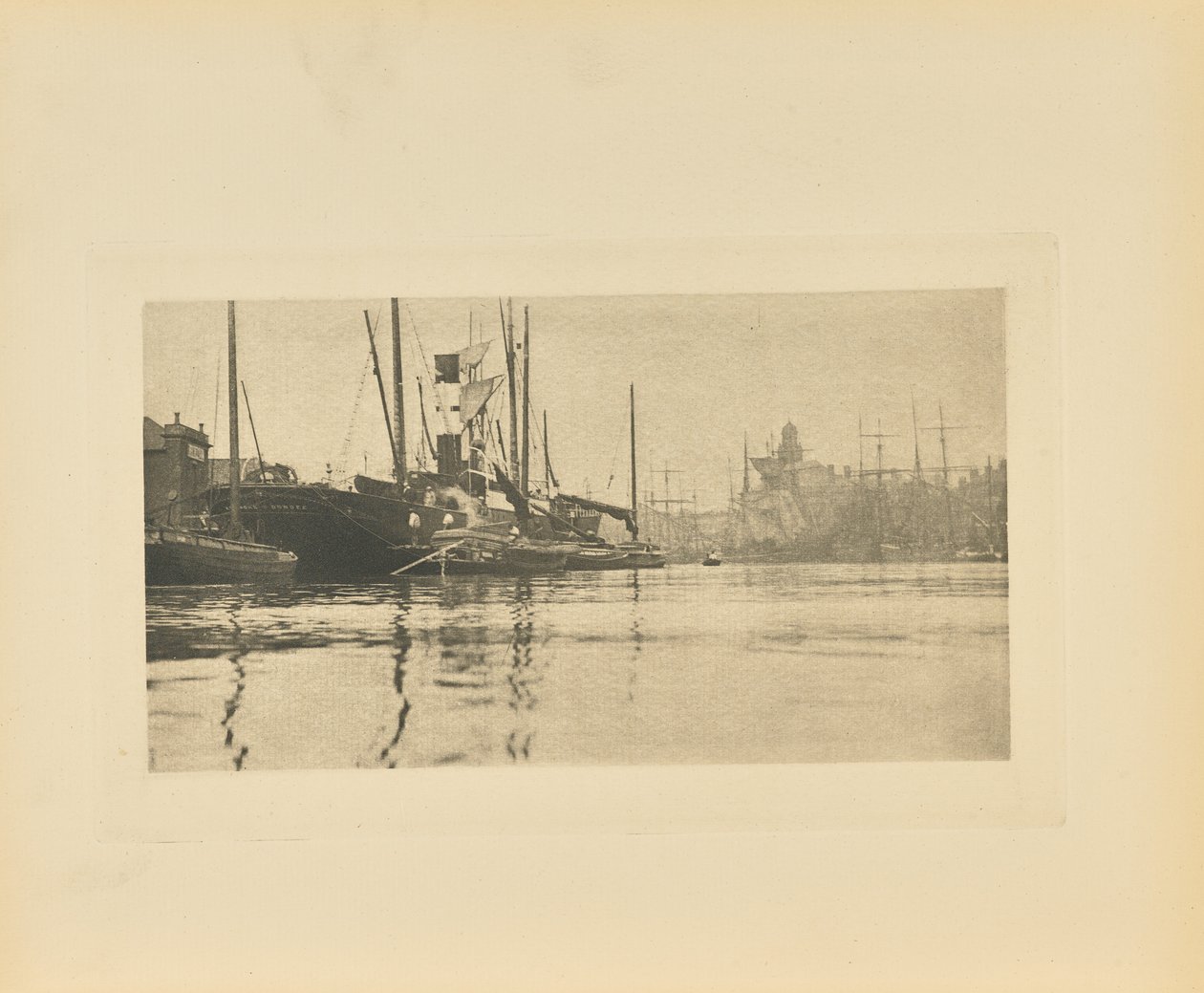 A kikötőben alkotó: Peter Henry Emerson