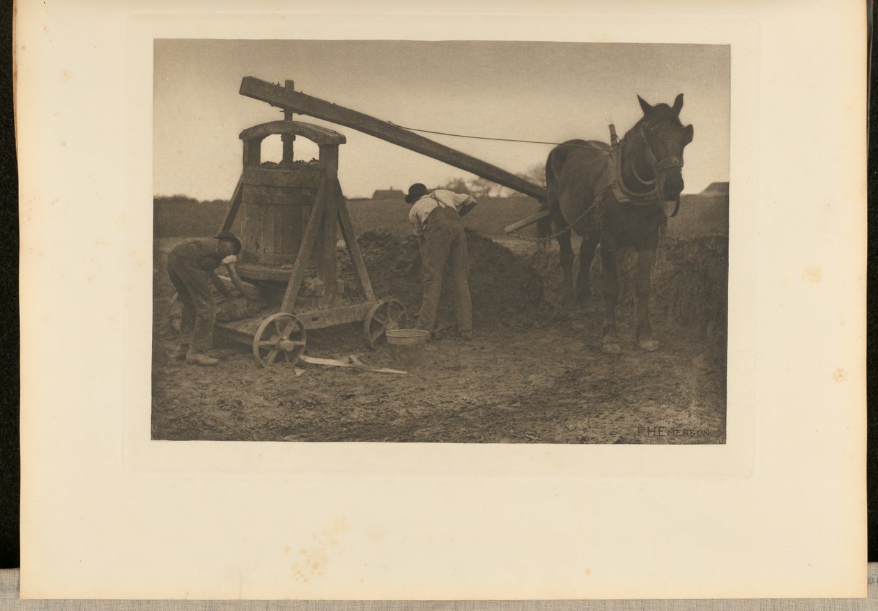 A ClayMill. [Norfolk.] alkotó: Peter Henry Emerson