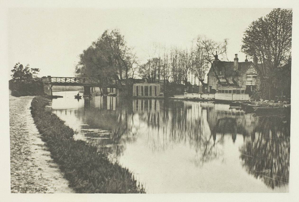 The Old Rye House Inn alkotó: Peter Henry Emerson