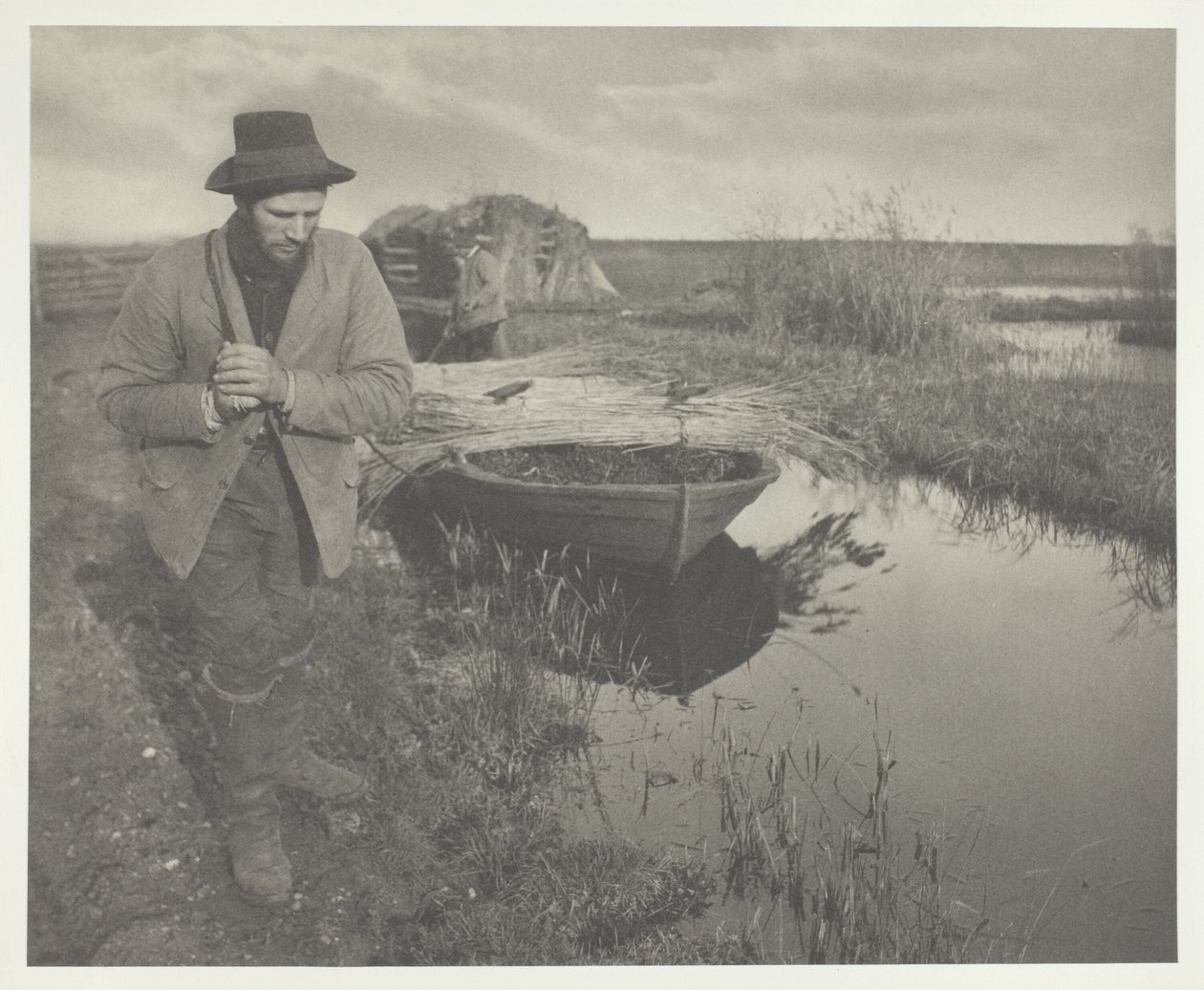 A nád vontatása alkotó: Peter Henry Emerson