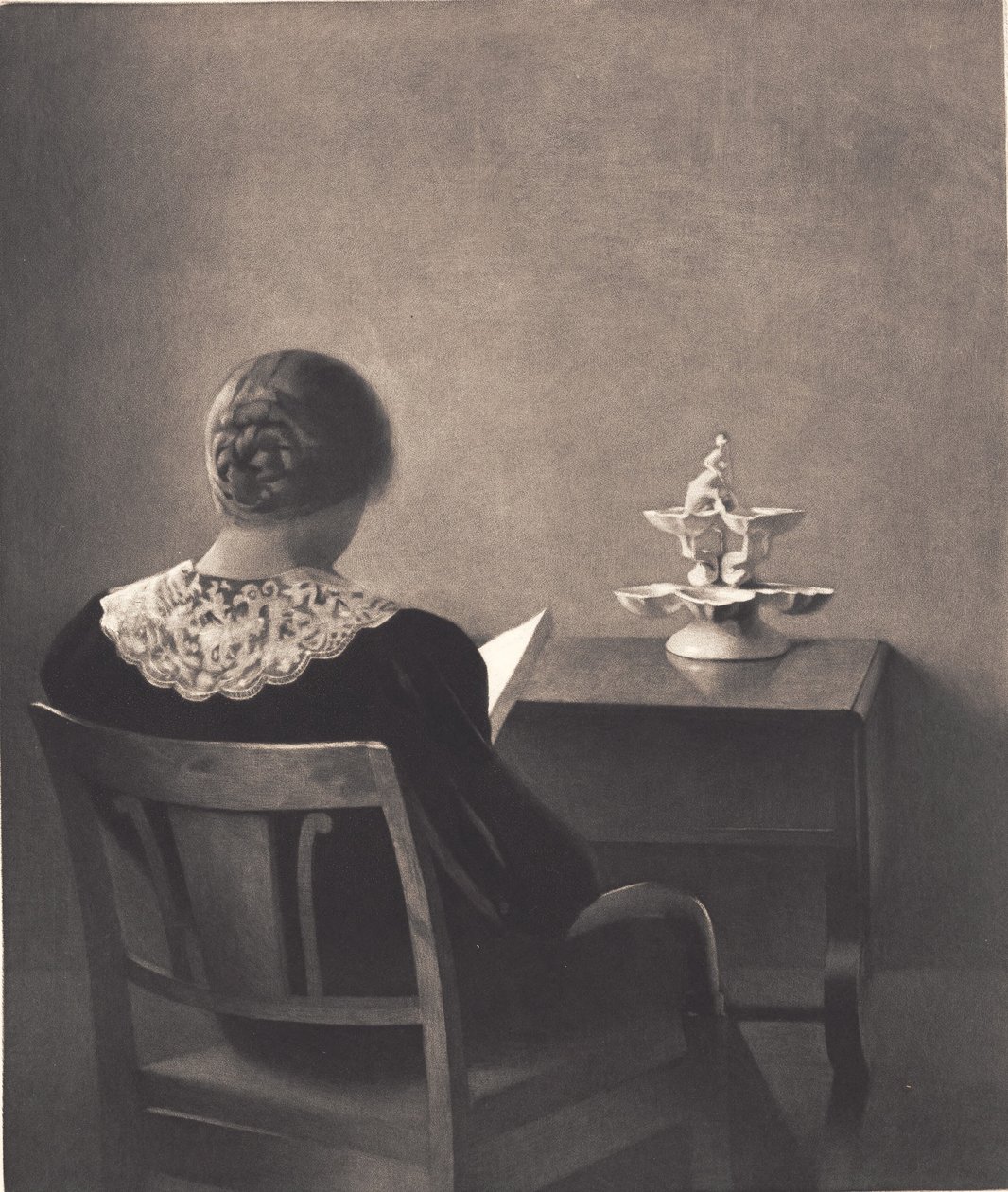 Olvasó hölgy alkotó: Peter Vilhelm Ilsted
