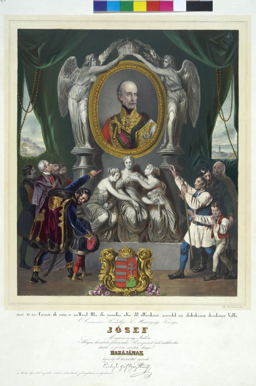 József osztrák főherceg alkotó: Peter Johann Nepomuk Geiger
