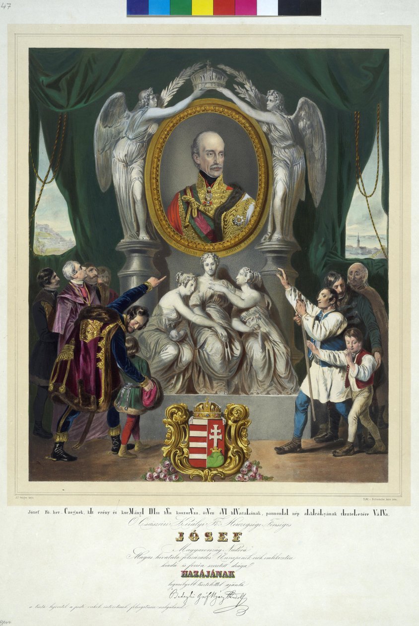 József osztrák főherceg alkotó: Peter Johann Nepomuk Geiger