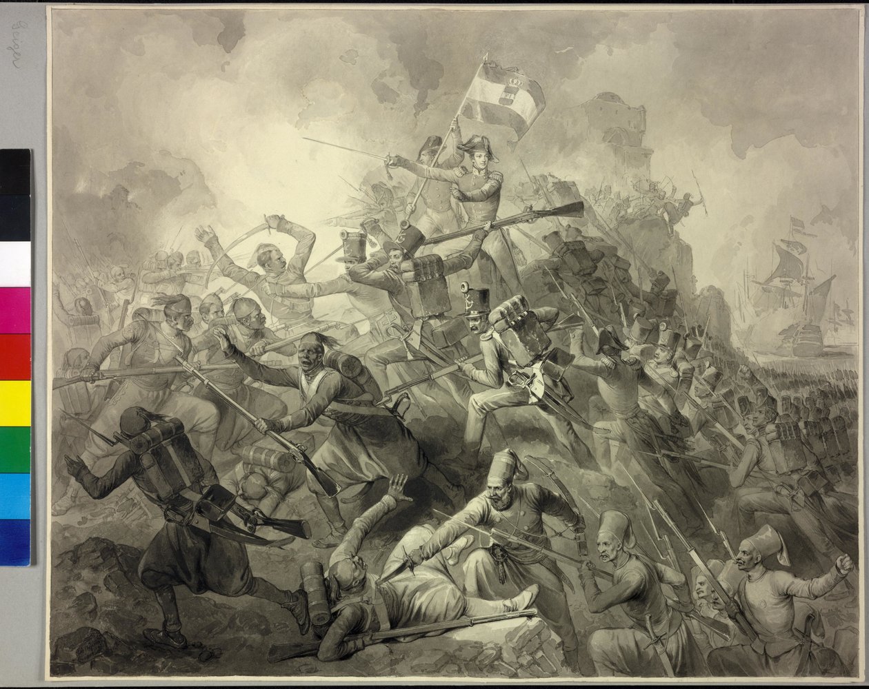 Saida meghódítása alkotó: Peter Johann Nepomuk Geiger