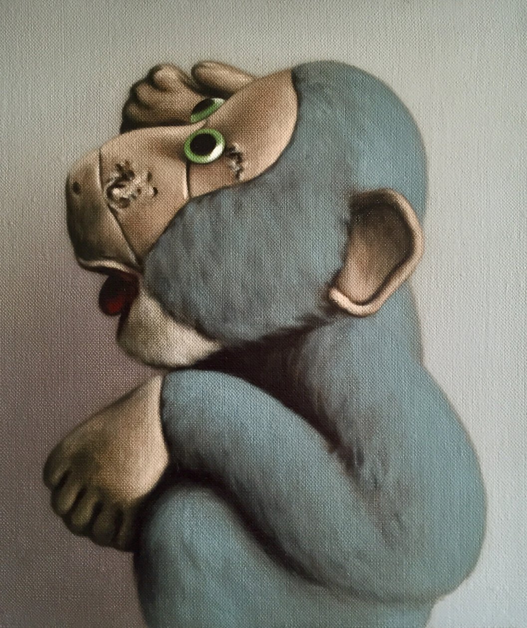 Lágy kék majom, 2006 alkotó: Peter Jones