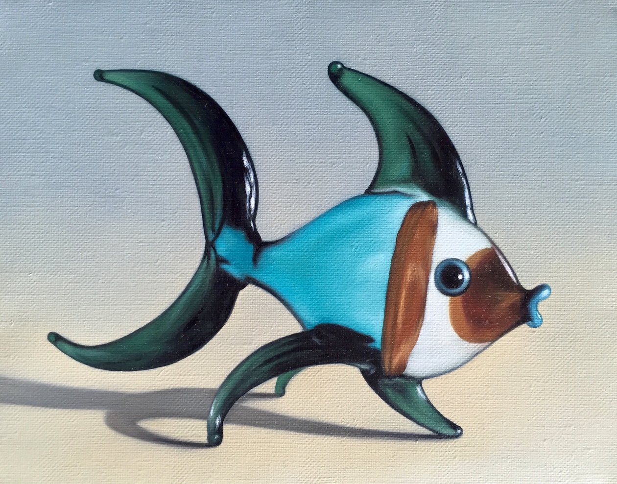 Az üveghal, 2014 alkotó: Peter Jones