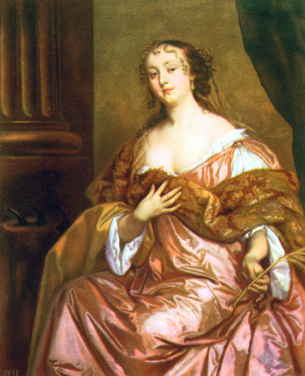 Elizabeth Hamilton, Gramont grófnője, 1660-as évek. alkotó: Peter Lely