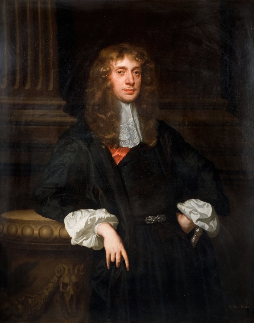 Sir John Nicholas portréja, 1667. alkotó: Peter Lely