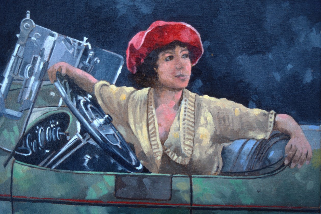 Olive Thomas (olaj, vászon) alkotó: Peter Miller