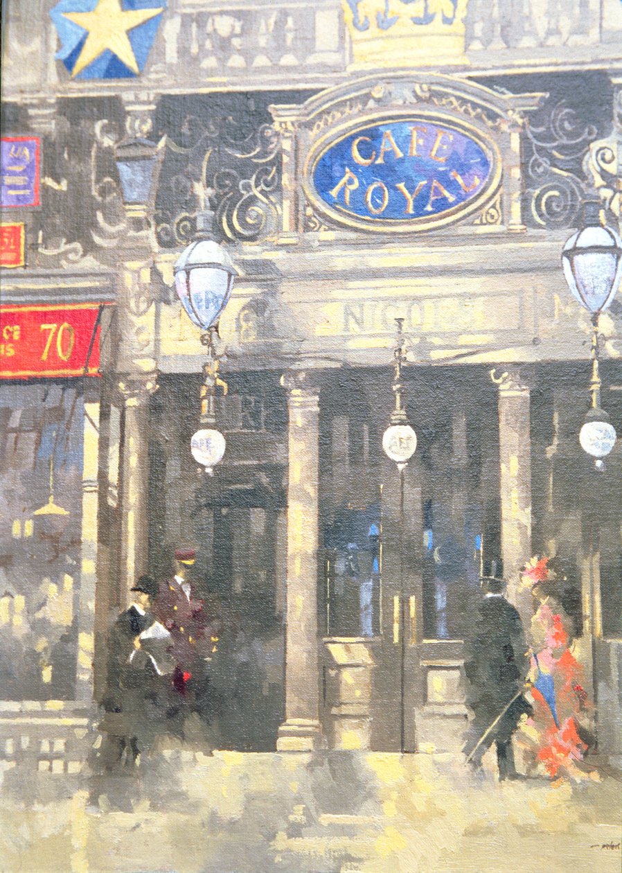 A Cafe Royal alkotó: Peter Miller