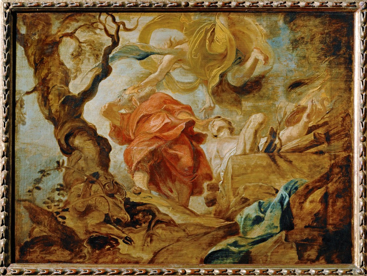 Ábrahám feláldozza Izsákot alkotó: Peter Paul Rubens