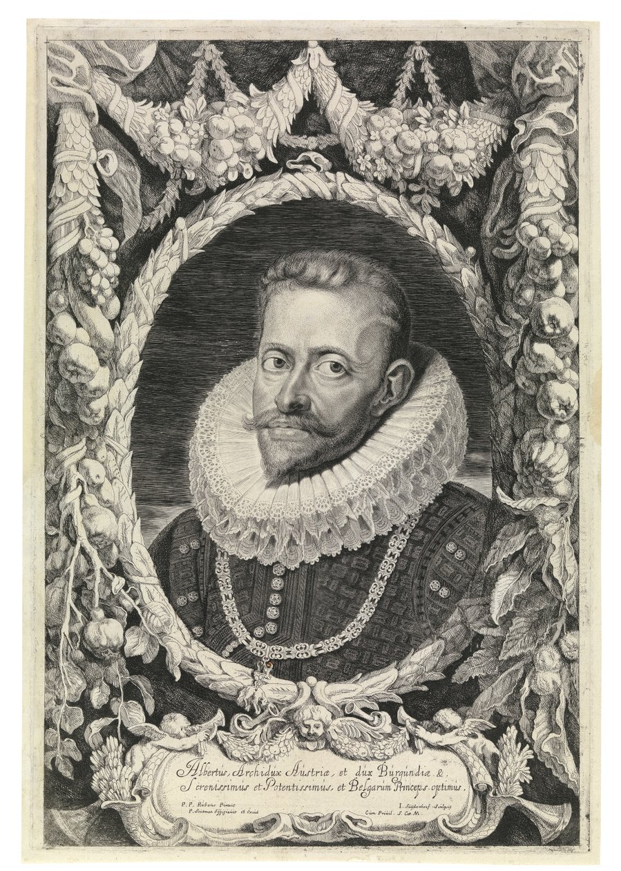 Albert, osztrák főherceg (rézkarc) alkotó: Peter Paul Rubens