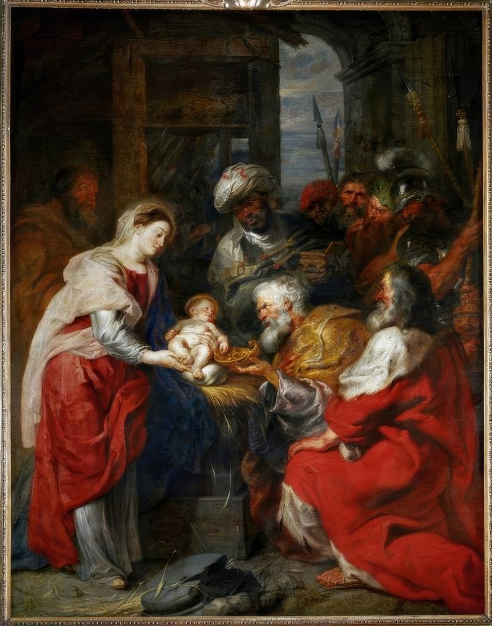 A mágusok imádása alkotó: Peter Paul Rubens