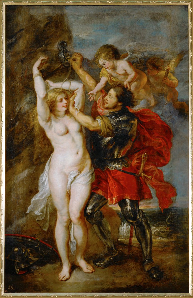 Androméda kiszabadulása Perseus által alkotó: Peter Paul Rubens