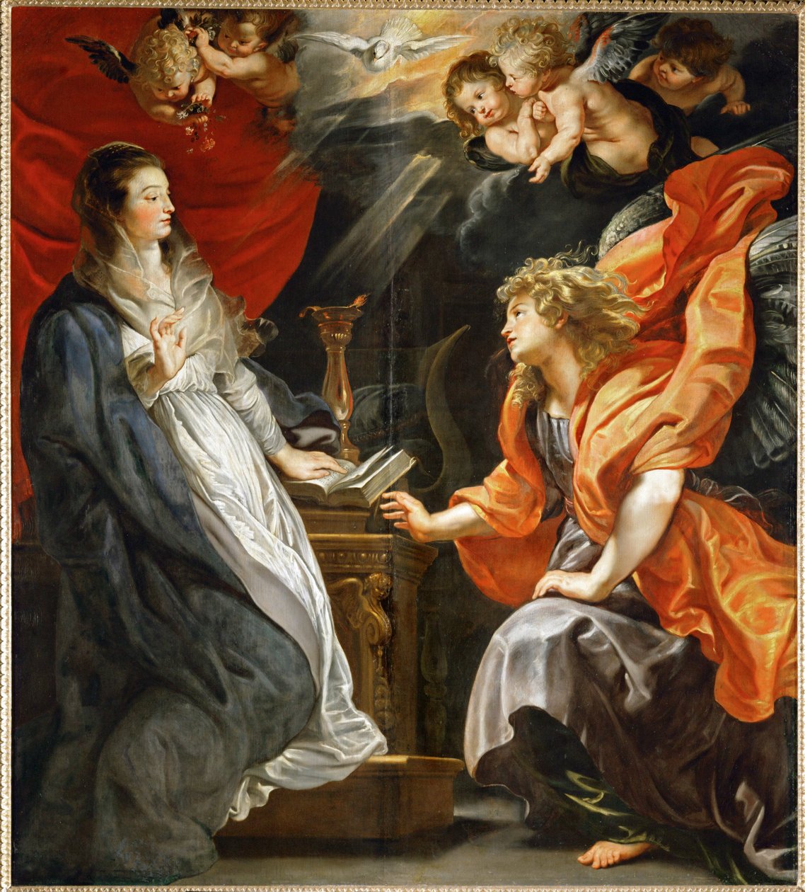 Annunciáció Szent Máriának alkotó: Peter Paul Rubens