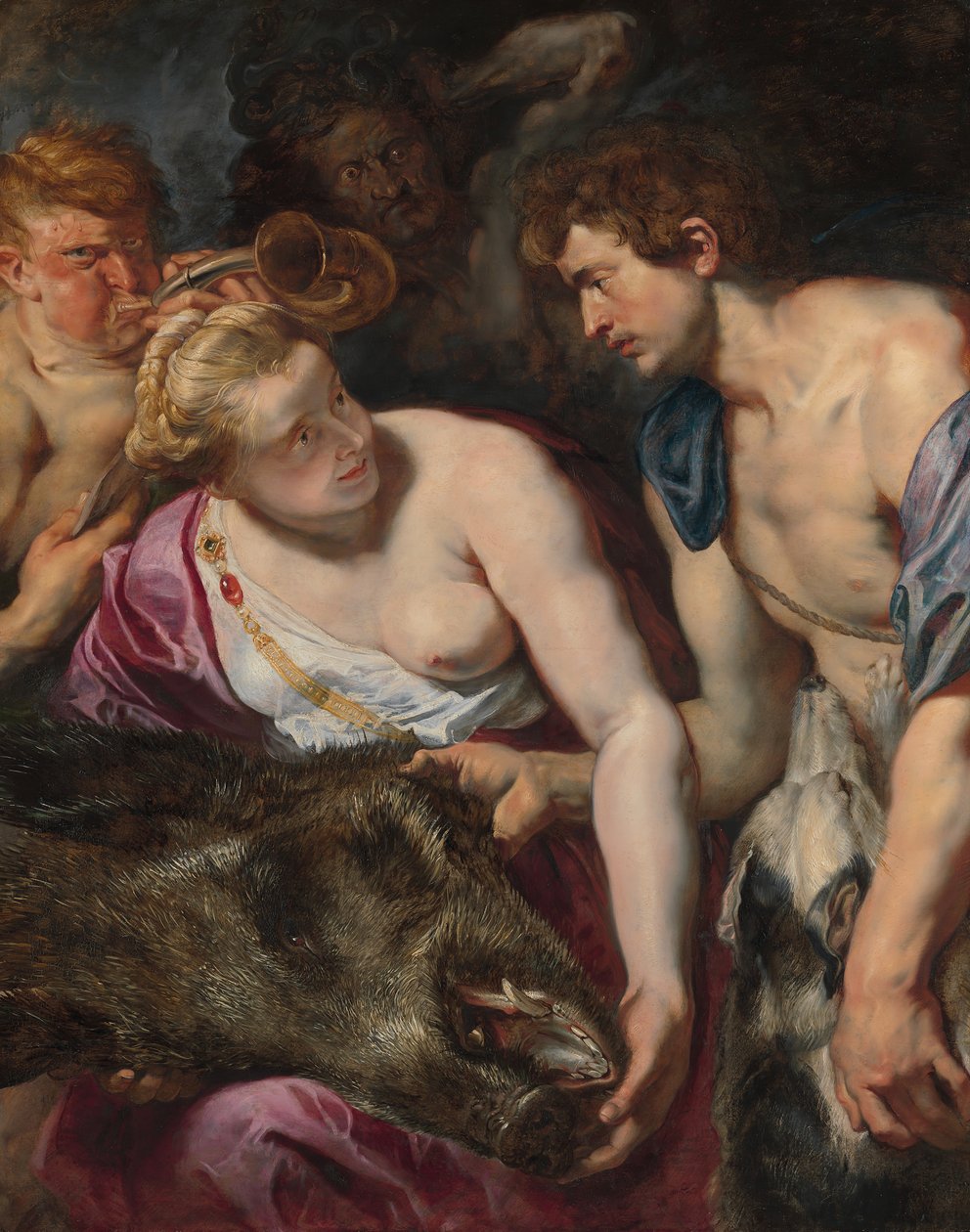 Atalanta és Meleager, kb. 1616. alkotó: Peter Paul Rubens