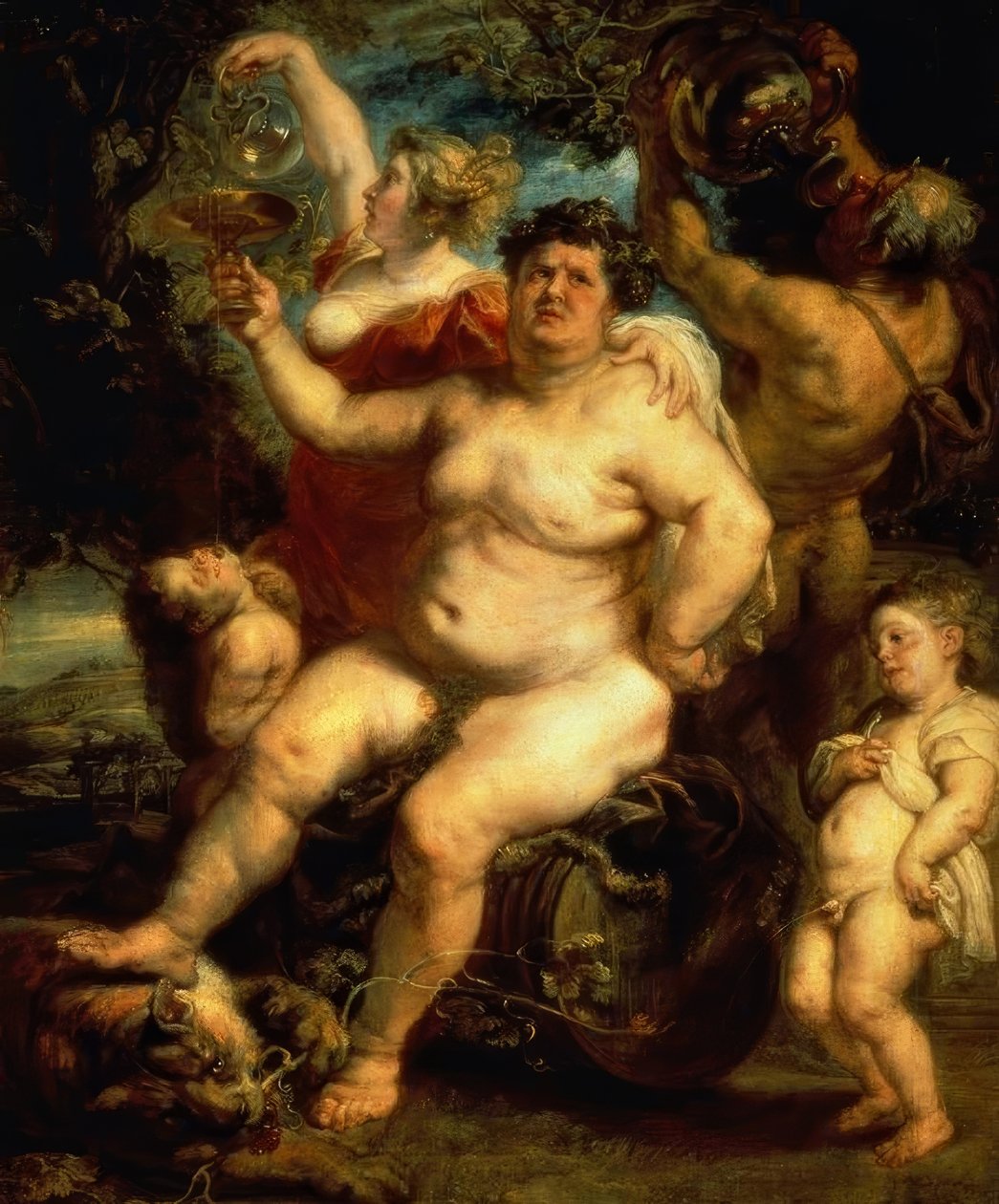 Bacchus alkotó: Peter Paul Rubens