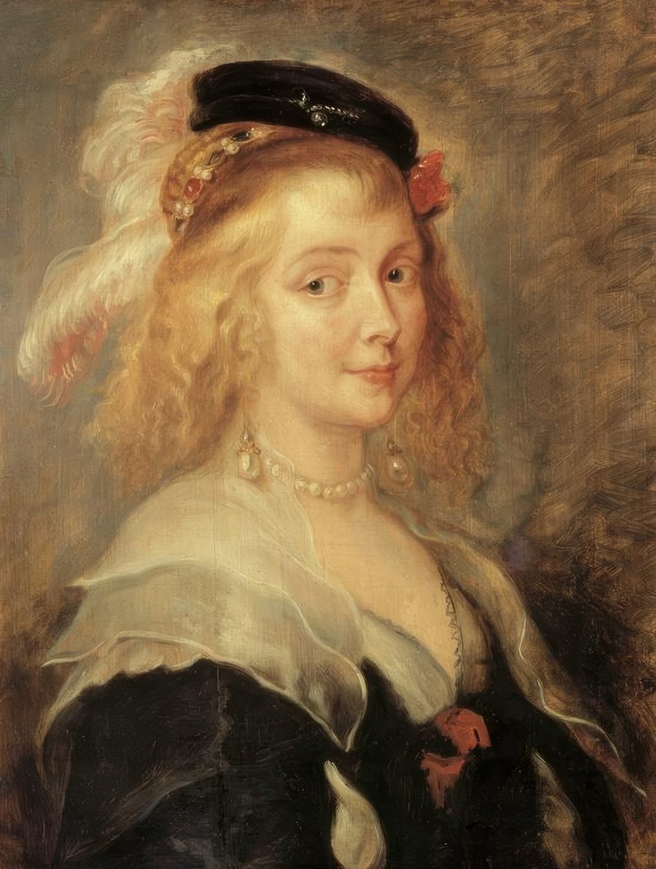 Helene Fourment portréja alkotó: Peter Paul Rubens